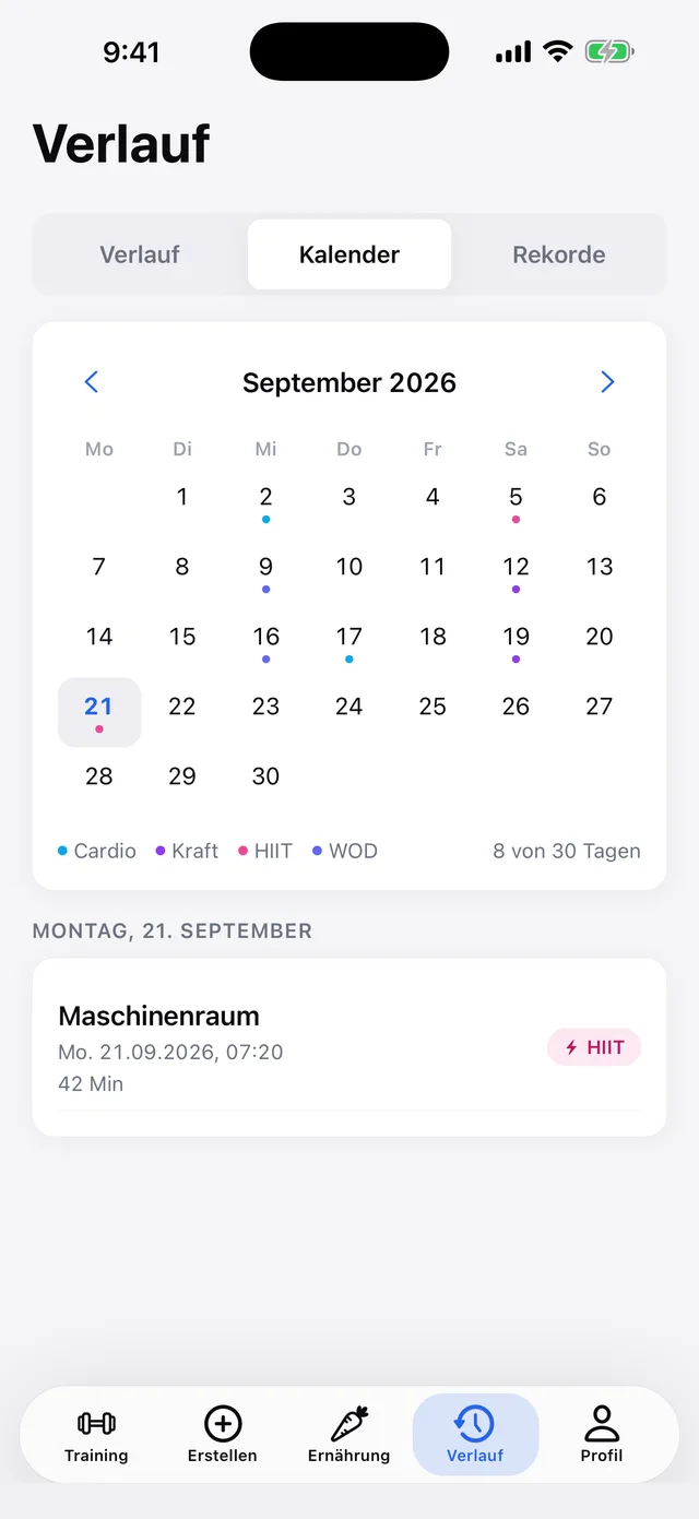Apple Watch & Health — Screenshot
